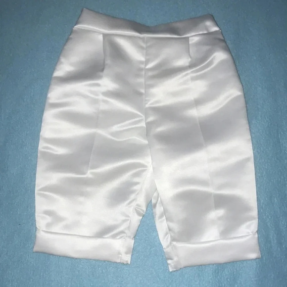 NEW CHRISTENING APPAREL attached paisley vest & tie size 9-12 month 16 to 20 lbs - Picture 7 of 16